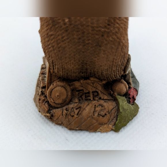 Tom Clark Vintage 1987 Wooden Gnome Figure #75 Artist Signed Sculpture - Picture 3 of 8